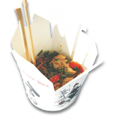 Wok "Гонконг" с креветками и тунцом Wok "Гонконг" с креветками и тунцом