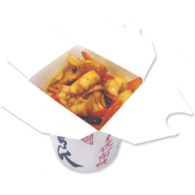 Wok "Кайдзю" с кальмаром Wok "Кайдзю" с кальмаром