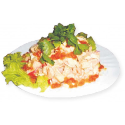 Салат "Морская звезда"