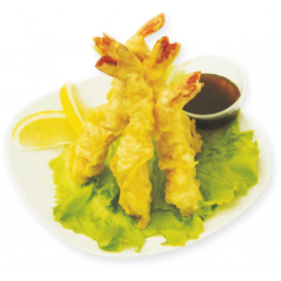 Креветки в кляре 